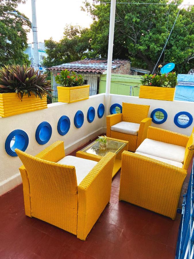 La Puerta Azul By La Puerta Hostels ซันตามาร์ตา ภายนอก รูปภาพ